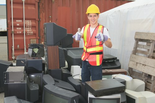 Wide range of furniture items being cleared